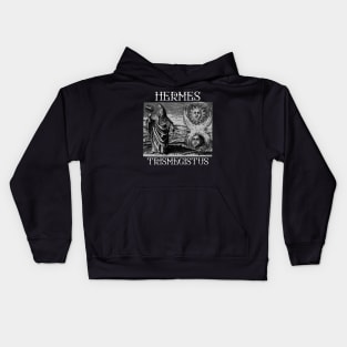 Hermes Trismegistus, As ABOVE SO BELOW, thoth, hermeticism, gnostic, occult, esoteric Kids Hoodie